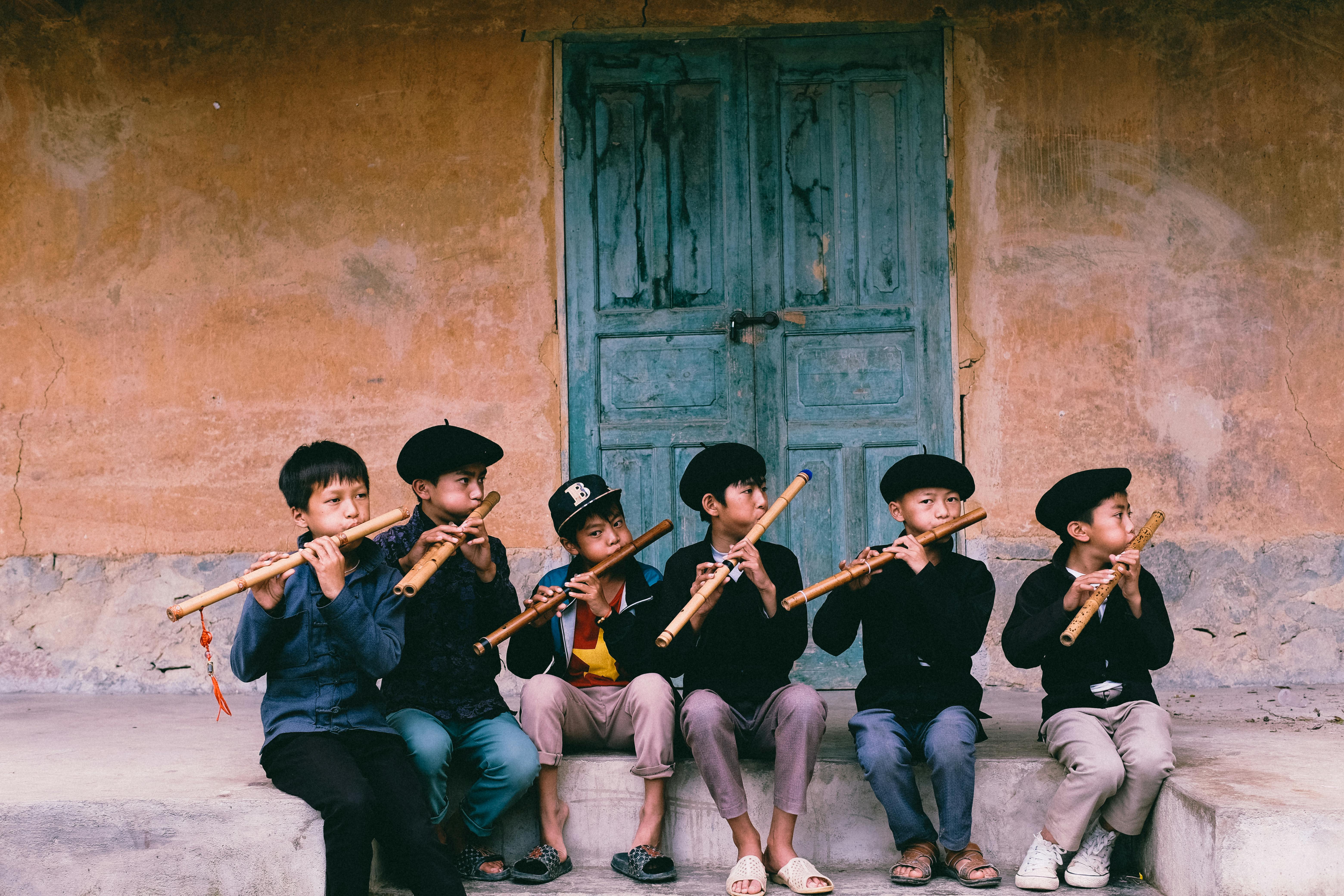 Youth dancers performing